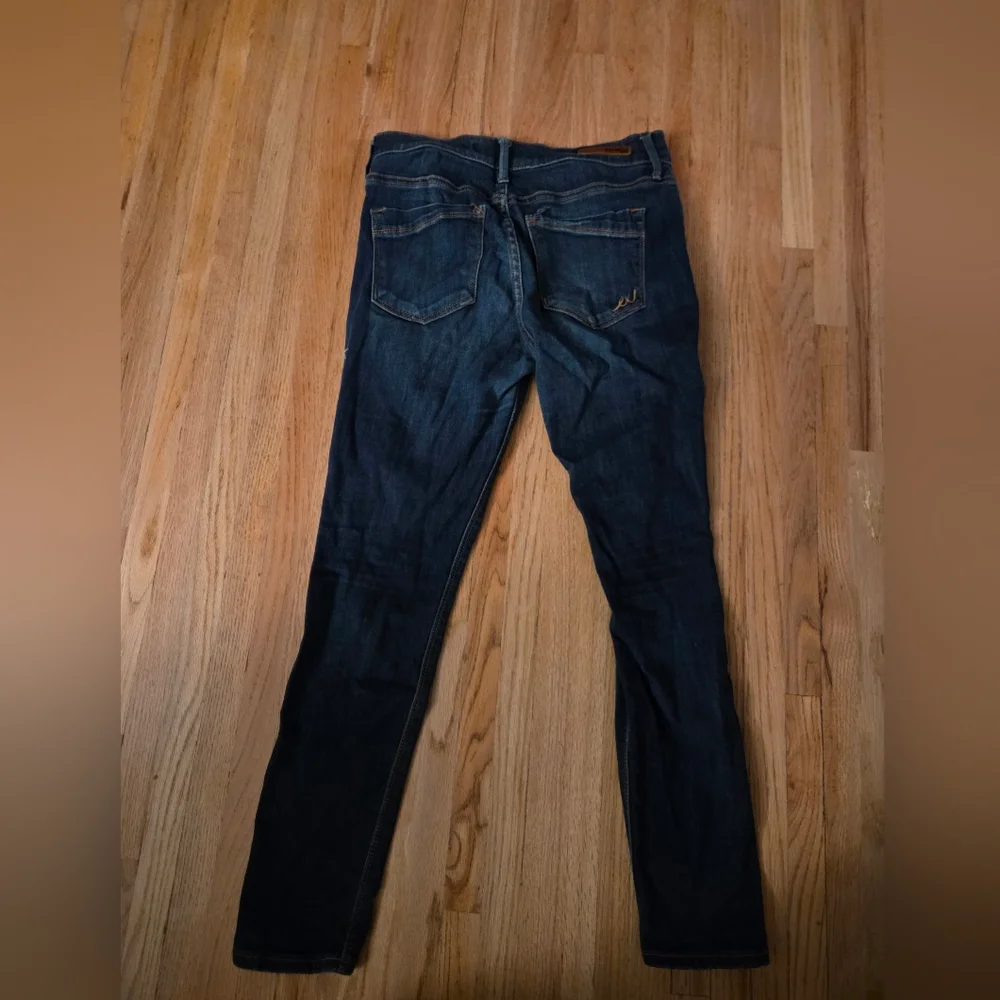 Dark Blue Denim Jeans - Picture 4 of 5